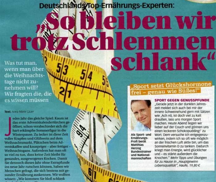 Deutschlands Top-Ernährungs-Experten: So bleiben wir trotz Schlemmen schlank